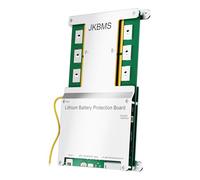 JKBMS Smart BMS con Función de Calefacción, Can y RS485, 4S-8S 12V-24V 300A 2A Balance Activo con Bluetooth, Placa de Protección para Baterías Li-Ion, LiFePO4 y LTO de Litio (JK-B2A8S30P-HC)