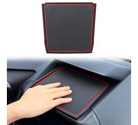 JKCOVER Alfombrillas para salpicadero compatibles con Subaru Crosstrek/Impreza 2018-2022 y Subaru Forester 2019-2022, Accesorios para Consola Central, Alfombrillas de Goma (Rojo)
