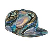 JKDGOJ Abalone Nacre - Gorra de béisbol estampada para adultos, adecuada para todas las estaciones, tamaño ajustable clásico, color negro