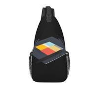 JKDGOJ Bolsa de hombro cruzada con patrón de pensamiento colgante adecuada para hombres y mujeres, adecuada para bolsas de fitness y viajes de senderismo