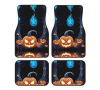 JKDGOJ Bonfire Party Prints - Alfombrillas antideslizantes delanteras y traseras adecuadas para coches, camiones y SUV