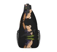 JKDGOJ Koala in the sun Pattern Cross bandolera adecuada para hombres y mujeres, adecuada para bolsas de fitness y viajes de senderismo