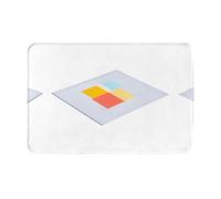 JKDGOJ Tapete antideslizante para colgar en el suelo, para interiores y exteriores, apto para entradas de dormitorio y baño, 40,6 x 61 cm