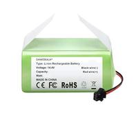 JKDND 1 Pieza 14.4V 2600mAh Robot Aspirador Ion Litio Batería De Repuesto Compatible con Conga 990 1090