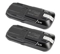 JKDND 32,4 V, 2000 MAh. Batería De Repuesto Compatible con Rowenta RH99, E-tek, SS-2230002599, SS-2230002590 Y ZR0097U2. Batería De Iones De Litio De Alto Rendimiento para Aspiradoras.(2pc)