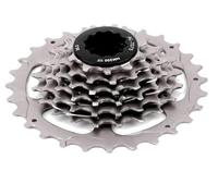 JKELPV Cassette para Bicicleta Cassette de Bicicleta de 5/6/7 velocidades, 11-21/26/28 Dientes, Apto para Bicicletas Plegables Brompton. Cubierta Bloqueo piñón Libre(7S)