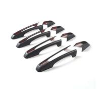 JKELPV Manija de puerta exterior Embellecedor decorativo para manija de puerta de coche, ABS, compatible con Rover, Discovery, Sport/4, 5, LR5 y LR4. Maneta De Portón Trasero(Matt Black)