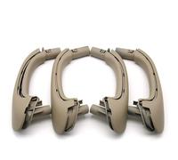JKELPV Manija de puerta exterior Juego de 2 o 4 manijas de repuesto para puertas delanteras izquierda y derecha, compatible con Benz Clase C W203 (2000-2007). Maneta De Portón Trasero(Beige 4pcs Set)