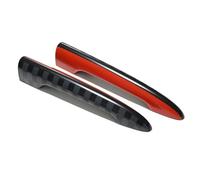 JKELPV Manija de puerta exterior Juego de 2 pegatinas decorativas para el tirador de la puerta trasera del maletero del coche, compatibles con MINI JCW F54 R55 Maneta De Portón Trasero(JCW,R55)