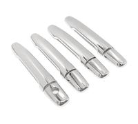 JKELPV Manija de puerta exterior Manija de puerta decorativa para SUV Luxgen U6 (2014-2017). Accesorios resistentes a rayones. Maneta De Portón Trasero(1 hole plating)