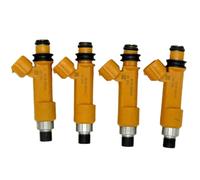 JKELPV Toberas inyectores Compatible con Suzuki Ignis Jimny Swift Wagon R 1.3L 297500-0120 15710-86G00 4 boquillas de inyector de Combustible Inyector de Combustible