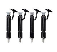 JKELPV Toberas inyectores Juego de 4 boquillas de inyector de Combustible compatibles con Yanmar 3TNV84, 3TNV88, 4TNV84, 4TNV88, TK486V, 729004-53101 Inyector de Combustible