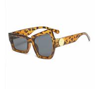 JKETKR Irregular Gafa de Sols Asimétricas para Mujer Hombre, Gafas de Sol Modernas para Fiesta, Cumpleaños, Playa, Piscina(Hawksbill/Grey)