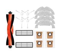 JKFMCD Accesorios de aspiradora Cepillo Lateral Principal Bolsa de Polvo de Tela de mapas de Filtro Hepa, Compatible for Xiaomi X10(As Shown 12)