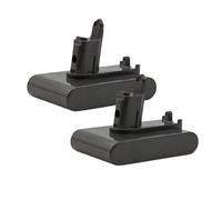 JKFMCD Accesorios for aspiradoras: batería Recargable de 4800-6800 mAh, Compatible con Dyson DC34.(2PCS DC34 B 6800mAh)