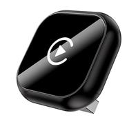 JKGBUK Adaptador CarPlay inalámbrico 2 en 1 para Renault Kadjar 2017 2018 2019 2020 2021 2022, Compatible con Android Auto, Bluetooth 5.0, conexión rápida y Estable,A/Black