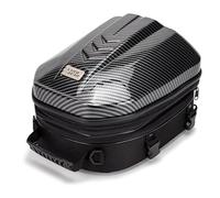 JKGBUK Bolsa Moto Asiento Trasero para Aprilia SportCity 200 2005-2010, Mochila Moto Impermeable, Bolsa de Motocicleta Multifuncional, Bolsa Trasera Moto,ABS