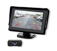 JKGBUK Camara Coche para Suzuki Alto APV Kei Lapin Twin Celerio Cultus, Pantalla de 4,3" con visión Nocturna Cámara de visión Trasera fácil instalación