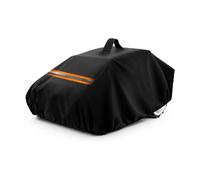 JKGBUK Cubierta para Robot Cortacésped para Worx Landroid Vision Cloud PowerShare WR303E, 600D Tela Oxford Impermeable con Banda Elástica y Tiras Reflectantes