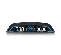 JKGBUK Head Up Display Car Digital para VW Passat B7 2010-2014, Pantalla Digital con Velocímetro, RPM, Temperatura de Agua, Conexión USB Directa