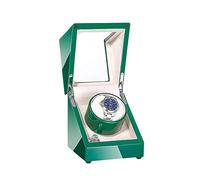 JKJZSALJ Bobinadora Automática para Un Solo Reloj, Pintura Artesanal Verde O Blanca, Dos Modos De Accionamiento Eléctrico, Motores Silenciosos, Relojes Aptos para Dama Y Hombre,Green