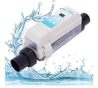 JKJZSALJ Clorador De Agua Salada para Piscinas, Sistema Electrolítico De Cloro Salino De 8/12/16/20 G/H, Clorador De Agua Salada para Spas, Generador De Cloro para Piscinas Y Spas, 12 G/H