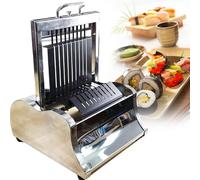 JKJZSALJ Cortador Manual De Rollos De Sushi, Máquina para Hacer Sushi De Sobremesa con Cuchilla De Acero Inoxidable Extraíble para Preparar Sushi Casero Fácilmente, 12 Segmentos, 12 Segmentos