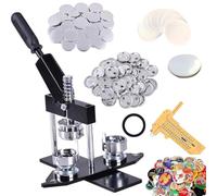 JKJZSALJ Máquina para Fabricar Insignias De 32 Mm/58 Mm, para Manualidades, para Hacer Insignias Redondas, Botones, Prensa, Punzón, para Publicidad, Regalos, 58 Mm
