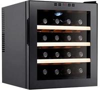 JKJZSALJ Refrigerador para Vinos con Compresor para 16 Botellas |Gran Bodega |Refrigerador para Vinos con Control Digital De 41°F A 64°F para Vino Tinto, Blanco, Champán O Vino