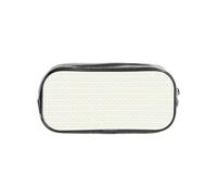 Jkkghll Temporada Acuarelas de Hierbas Flores Impresión Estudiantes Niños Niñas Organizador Transparente Papelería Estuche Suministros