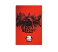 JKLSCEB 28 Years Later (película) 1 lienzo decorativo para pared e impresión artística moderna de decoración de dormitorio familiar, pósteres de 60 x 90 cm