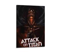 JKLSCEB Póster decorativo de Attack on Titan3 para pared e imagen artística moderna para decoración de dormitorio familiar, 20 x 30 pulgadas (50 x 75 cm)
