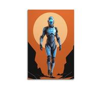 JKLSCEB Póster decorativo de héroes del espacio divino para pared e impresión artística moderna para dormitorio familiar, 30 x 45 cm