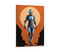 JKLSCEB Póster decorativo de héroes del espacio divino para pared e impresión artística moderna para dormitorio familiar, 30 x 45 cm