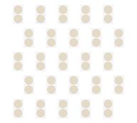 jklymm 25 pares de protectores de pecho redondos a prueba de sudor de 35 mm para hombres para correr, transpirables, protectores de pezones para correr