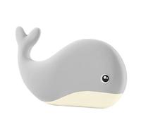 jklymm Almohada cervical de viaje, materiales de espuma viscoelástica, diseño de ballena, funda transpirable, cómoda para adultos y niños, espuma viscoelástica ergonómica para el cuello, diseño de