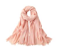 jklymm Bufanda protectora solar para uso al aire libre, chal ligero de algodón y lino, cubierta para la cabeza, esencial para viajes, multiusos, B, Talla única