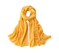 jklymm Bufanda protectora solar para uso al aire libre, chal ligero de algodón y lino, cubierta para la cabeza, esencial para viajes, multiusos, Cúrcuma ligera, Talla única