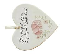 jklymm Juego de adornos acrílicos inastillables para festividades, recuerdos de la amistad de cristal de mar para tradiciones familiares, colgante de narración de historias de Navidad