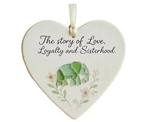 jklymm Juego de adornos acrílicos inastillables para festividades, recuerdos de la amistad de cristal de mar para tradiciones familiares, colgante de narración de historias de Navidad