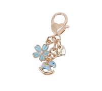 jklymm Llavero de aleación resistente con diseño de jirafa y carrusel, fácil de transportar y regalo ideal para los seres queridos. Anillos de aleación, Caballo., Talla única