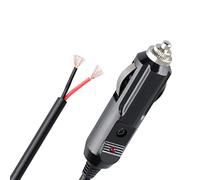 jklymm Toma de corriente macho + terminal de ojal, conector de cargador de batería, cable de suministro de resorte para coche