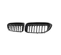 JKNONCBSG Delantero capó Rejilla Rejillas Delanteras de Repuesto para Parachoques para Serie 5 G30 G38 2017-2020 Color Negro Brillante Diamante