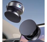 Jkoailiwi Soporte de teléfono con ventosa eléctrica estable antivibración manos libres, soporte magnético de vacío ajustable de 360 grados para coche, vlogging viajes, para Magsafe iPhone 16e 16 Pro