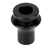 JKOKPMG Adaptador de conector de retenedor de bota de cambio M12x1 25 de aluminio universal Palanca de cambios manual Negro Fabricación profesional Mano de obra exquisita Larga vida útil