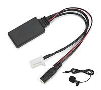 JKOKPMG Adaptador de Entrada Auxiliar de Audio Bluetooth Kit de cableado Manos Libres para micrófono Compatible con Swift Jimni Clarion Autos equipados con CD Material ABS Instalación