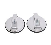 JKOKPMG Ganchos de ventosa para Rv, ventosa para toldo redondo potente de sujeción fuerte para T6 T5 T4 T6.1 Caravan Motorhome ABS 4,57 pulgadas, 2 uds. (Blanca)