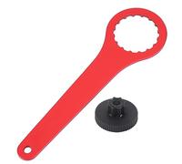 JKOKPMG Herramienta de Soporte Inferior T47-Llave de aleación de aleación de Aluminio para BB91/BB109/BB30SH/PF30SH/BB86-30/BB30-30-Herramienta de reparación de Bicicletas Rojas y Negras (Rojo)