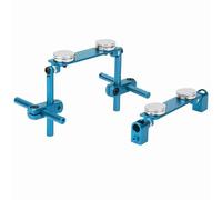 JKOKPMG Kit de Montaje de Carcasa de Cuerpo Invisible magnético de Aluminio, imán Fuerte, aleación CNC, ángulo Ajustable para 1/10 RC Racing Car S XI CS 416 417 T3 T4 94123 (Azul Cielo)