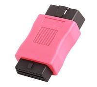 JKOKPMG OBD2 Male to Female Connector Adapter Universal 16Pin OBDII Plug for Vehicle Diagnostic Scanning Tool GPS Bluetooth Code Reader ABS Material